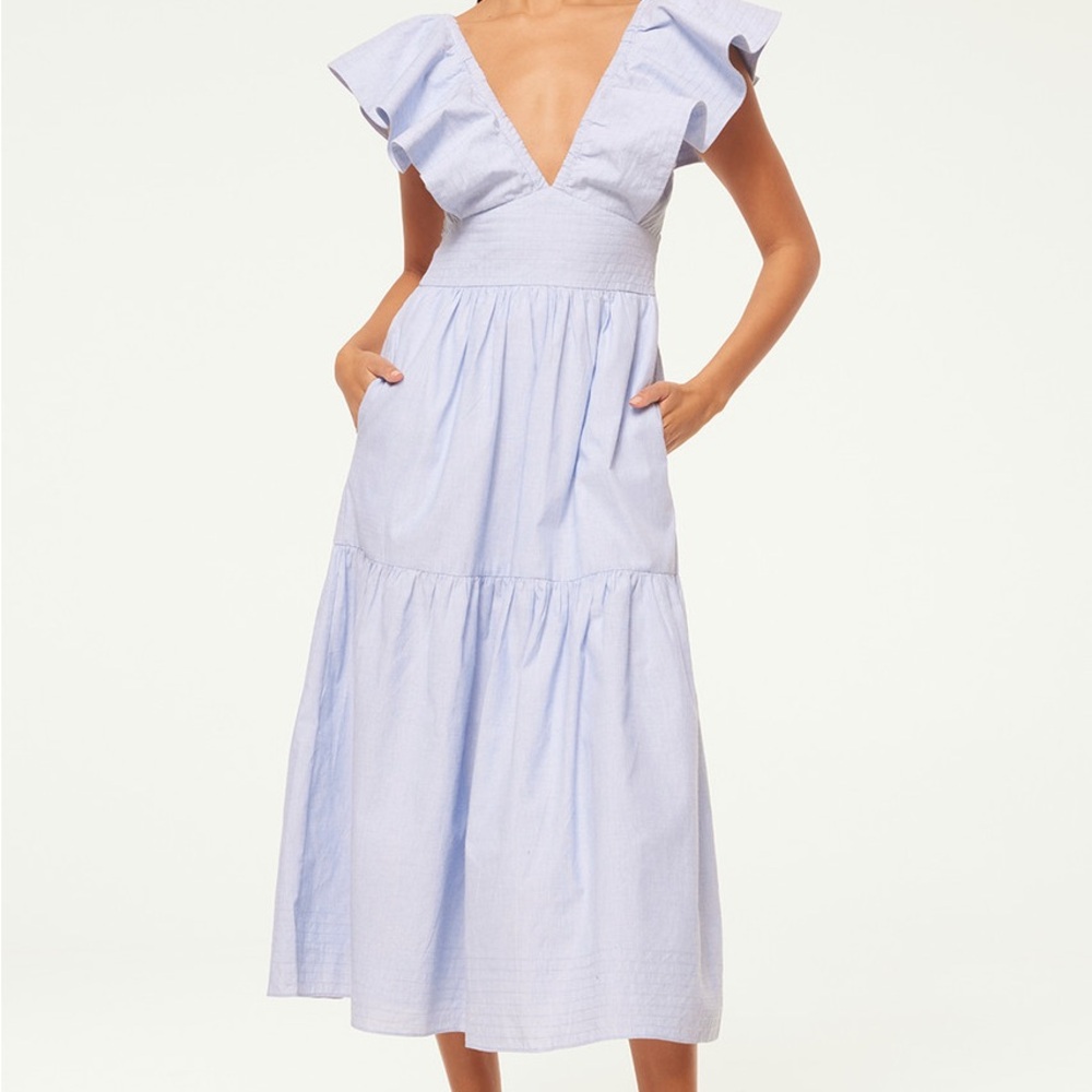 MISA Los Angeles Light Blue Women's Dress
